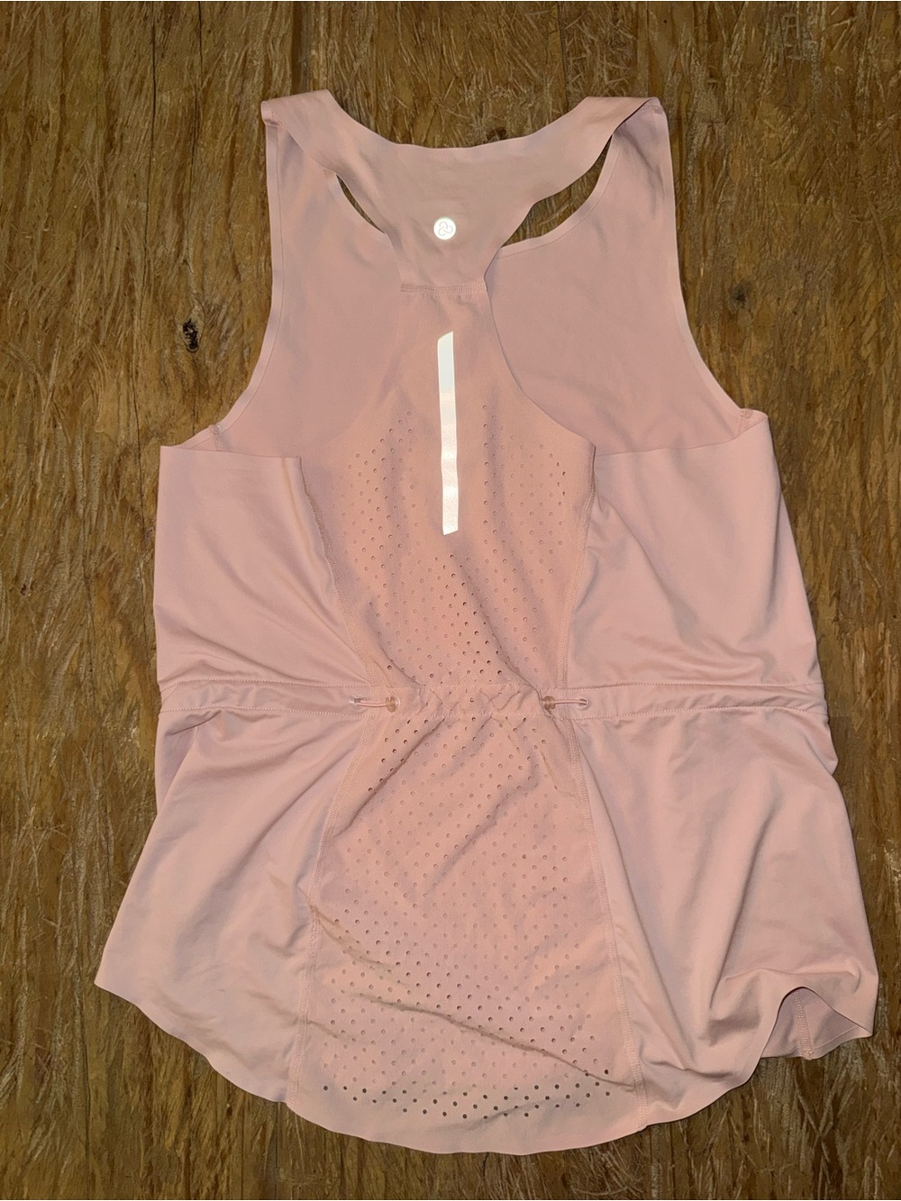 Zella Light Pink Racerback Performance Tank